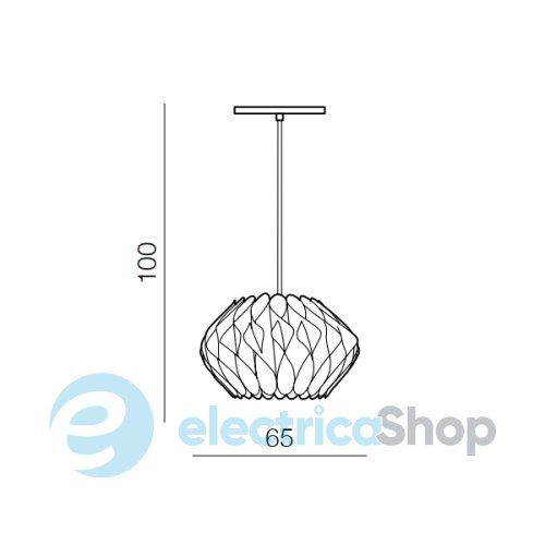 Люстра AZzardo Ruben L (AZ2382) beige