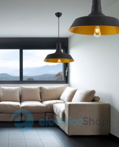 Люстра Azzardo Alexis AZ1404 black/gold