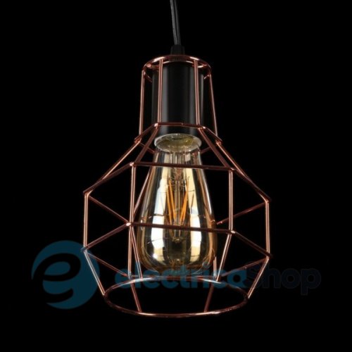Підвісний світильник AZzardo Carron 1 AZ1659 copper