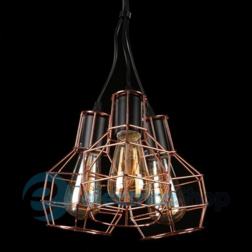 Підвісний світильник AZzardo Carron 3 AZ1660 copper