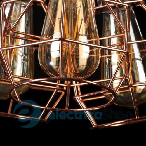 Підвісний світильник AZzardo Carron 3 AZ1660 copper