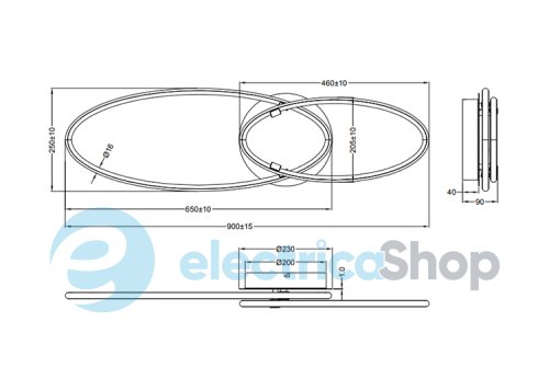Люстра TRIO 629010107 AVUS