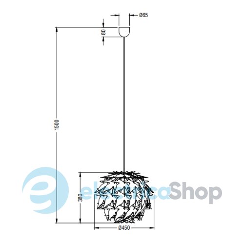 Люстра TRIO NEPTUN R30621001