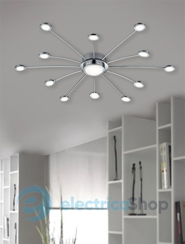 Люстра TRIO 673311306 Bodrum с пультом ДУ LED