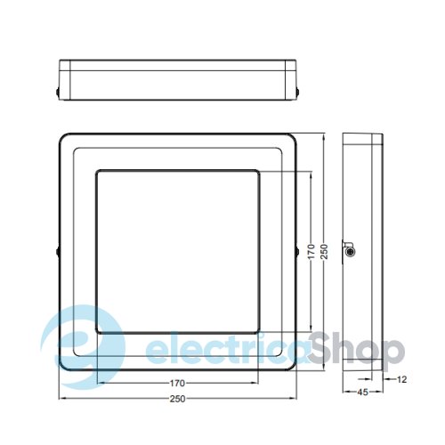 Потолочный светильник TRIO SLIDE R62611106 с пультом ДУ