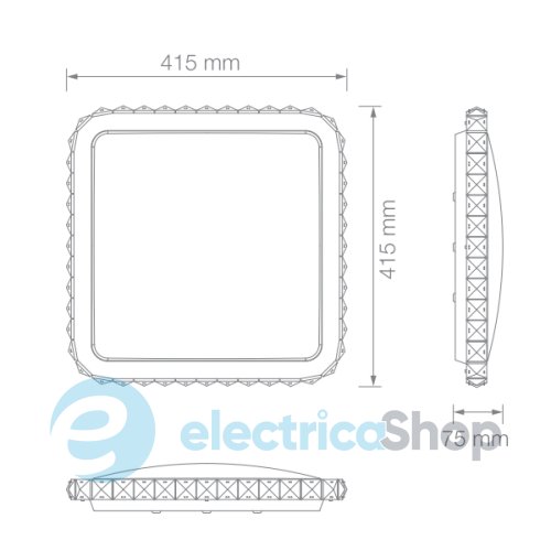 Потолочный светильник TRIO SAPPORO 677610106 с пультом ДУ