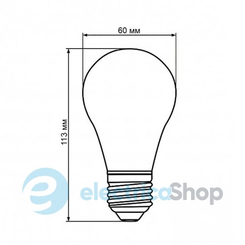LED-лампа Biom BT-532 A60 12W E27 4500К switch dimmable матовая