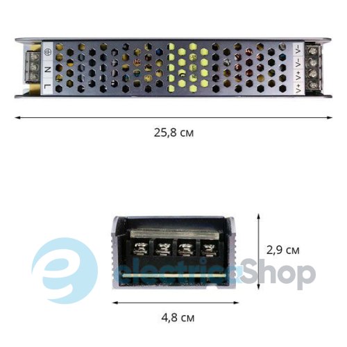 Блок питания  12V/DC 250W IP20, BIOM Professional BPU-250 21А негерметичный (11660)