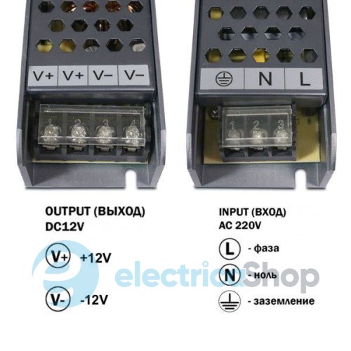 Блок питания  12V/DC 250W IP20, BIOM Professional BPU-250 21А негерметичный (11660)