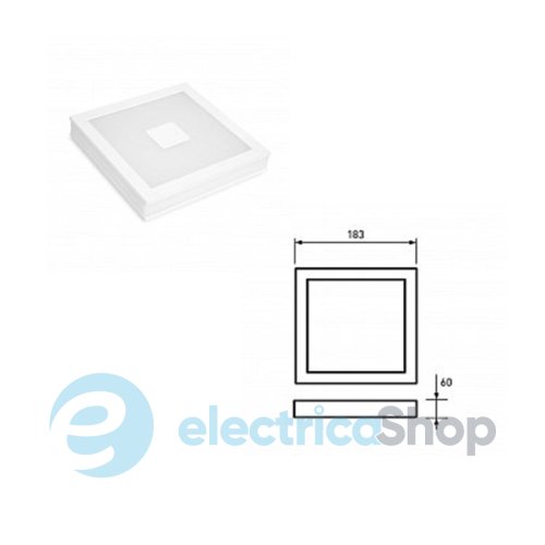 Встроенный точечный светильник Eurolamp LED Downlight 24W 4000K (LED-NLS-24/4(С))