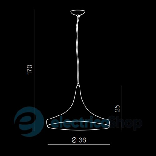 Подвесной светильник AZzardo CHINK AZ1342