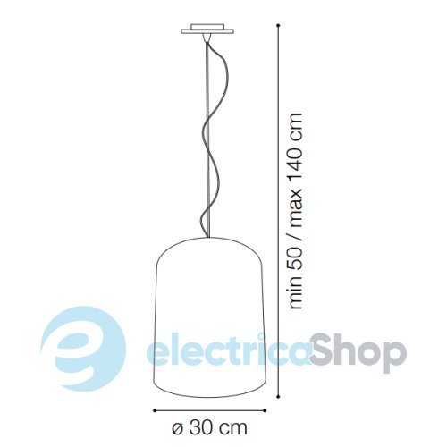 Підвісний світильник Ideal Lux KEN SP1 big 112107