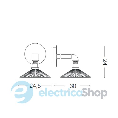 Бра Ideal Lux 139951 ASTRID AP1