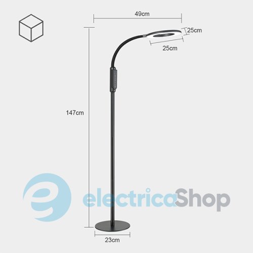 Торшер 2 в 1 Laguna Lighting 91965-16 LED 16W 3000-6000K со smart-функциями