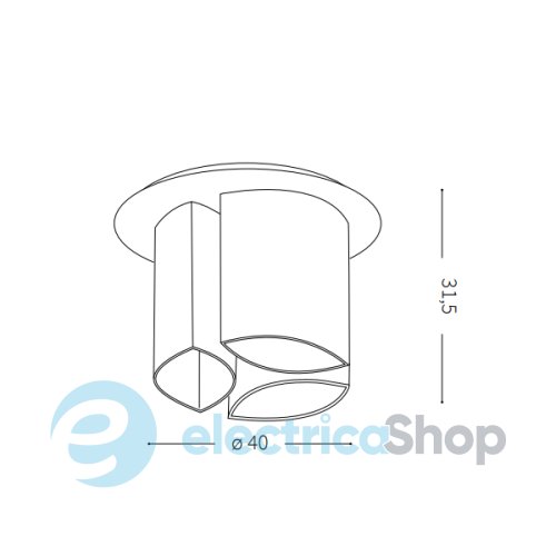 Люстра Ideal Lux 159638 ALMOND PL3