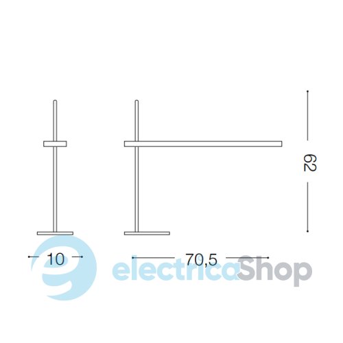Настольная лампа Ideal Lux GRU TL105 147642