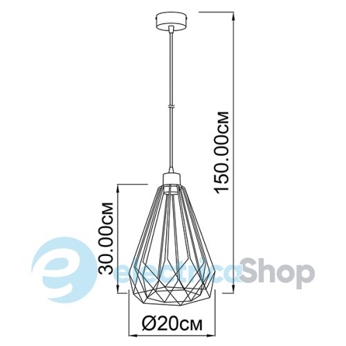 Підвісний світильник ImperiumLight Sonia 204120.05.05