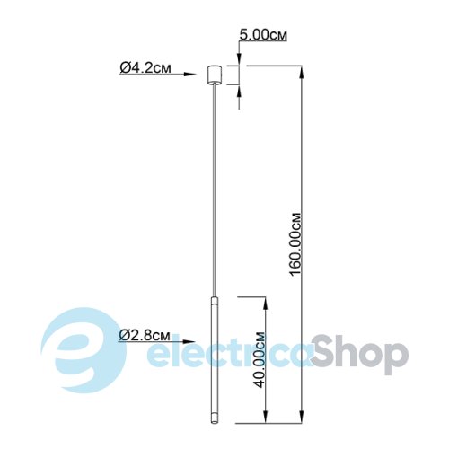 Підвісний світильник ImperiumLight Diplomat 200140.05.91
