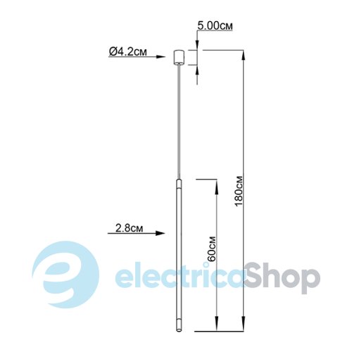 Підвісний світильник ImperiumLight Diplomat 200160.05.91