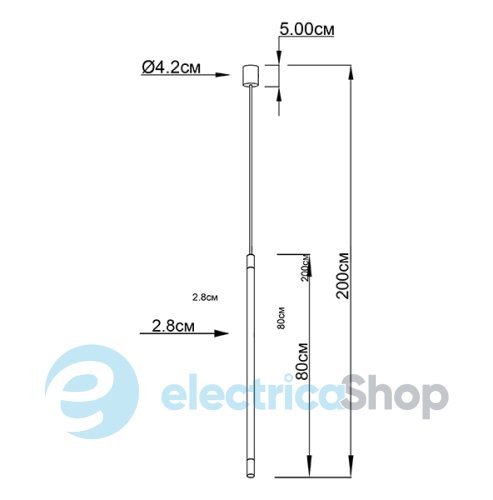 Підвісний світильник ImperiumLight Diplomat 200180.05.91