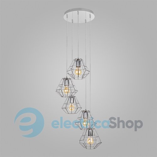 Люстра TK-Lighting 4289 DIAMOND Silver