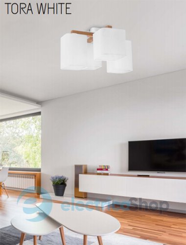 Люстра TK-Lighting 4163 TORA WHITE