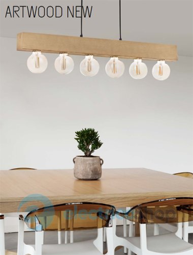 Підвісний світильник TK-Lighting ARTWOOD New 2759