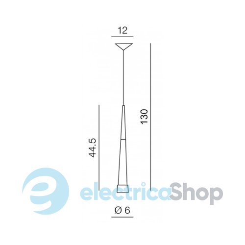 Підвісний світильник AZzardo BRINA 1 AZ0932