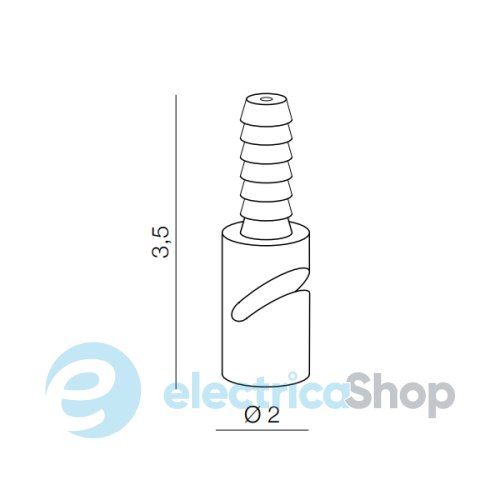 Крепеж для светильников Azzardo Ziko AZ3117 white