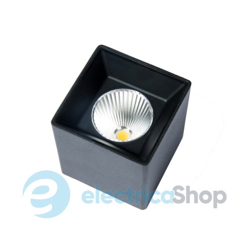 Точковий світильник VELA VL-BOX-R 10W 1000 Lm LED чорний