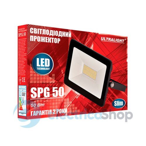Світлодіодний прожектор Ultralight SPG 50 Slim
