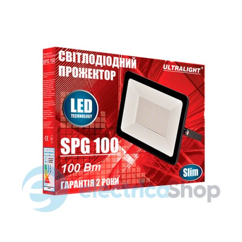 Светодиодный прожектор Ultralight SPG 100 Slim