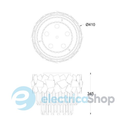 Люстра Zuma Line QUASAR C0506-05A-B5E3