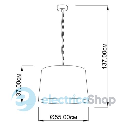 Підвісний світильник 63555.04.01 Bremen ImperiumLight