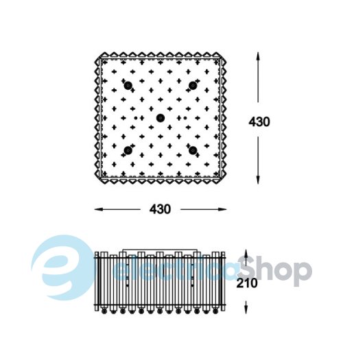 Люстра Zuma Line VENTUS C0465-05D-B5AC