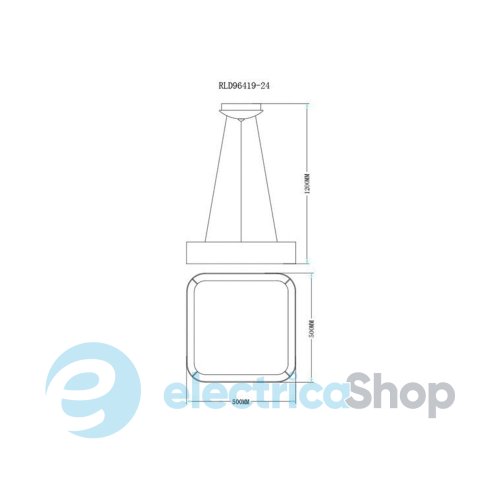Подвесной светильник Zuma Line TRIM RLD96419-24