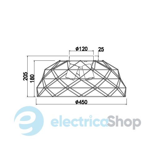 Стельовий світильник TRIO HAVAL R60713032