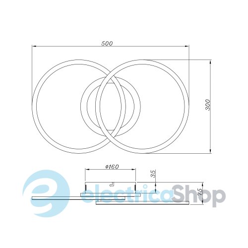 Люстра TRIO VENIDA R62783187