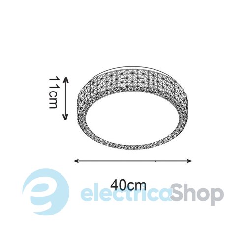 Стельовий світильник Zuma Line MOA CL15068C-D40
