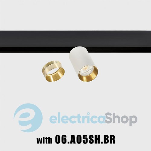 Трековий світильник LTX IN LINE ZOOM LED 13W, 3000K (06.0599.13.930.WH)