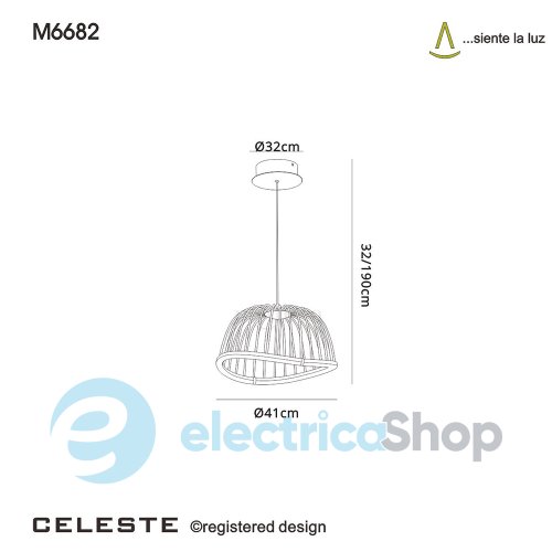 Подвесной светильник Mantra Celeste 6682 LED