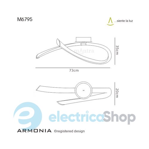 Люстра Mantra Armonia 6795