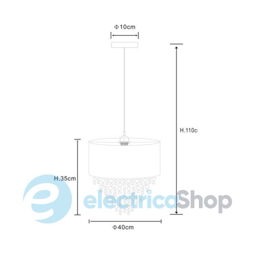 Люстра Zuma Line EVORA A153-L