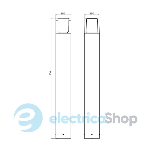 Парковый столбик TRIO EBRO 422160142