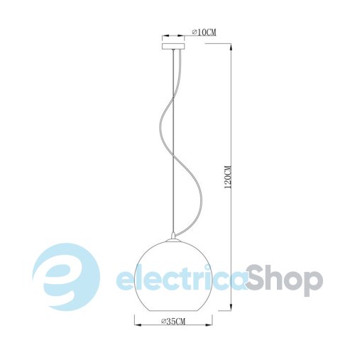 Подвесной светильник Zuma Line VERO MD1621-1 Copper