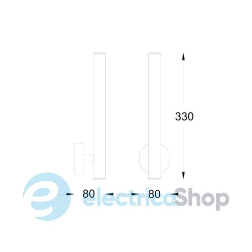 Настенный светильник Zuma Line LOYA W0461-02B-F7F7