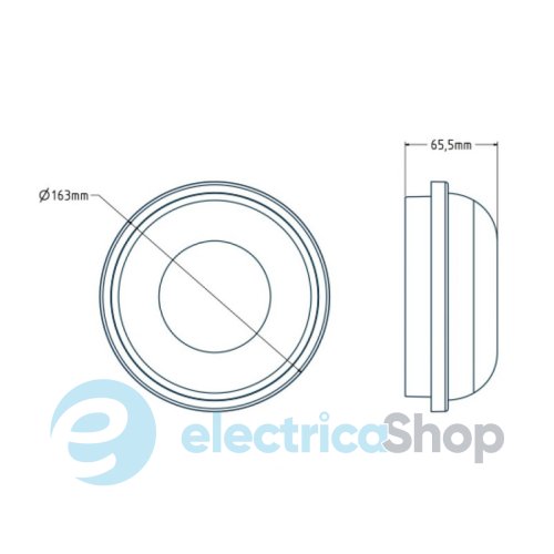 Вуличний світильник Horoz ARTOS-15 15W 400-001-127 4200К LED білий