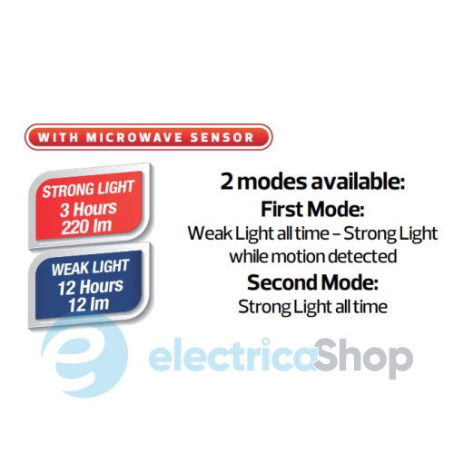 Уличный светильник Horoz SOLARIS-1 078-014-0001 sensor на солнечной батарее