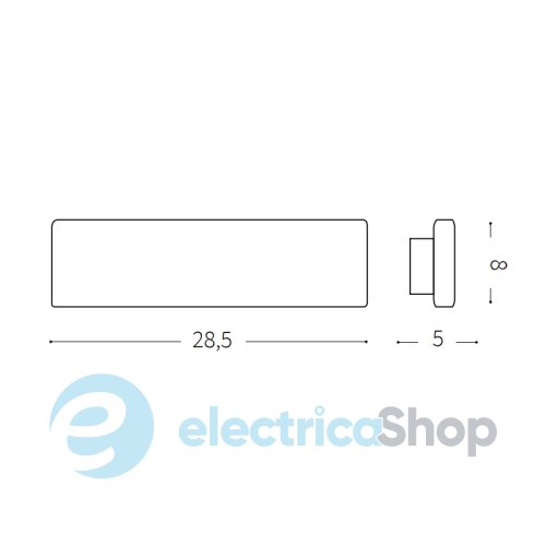 Настенный светильник Ideal Lux DESK AP2 138251