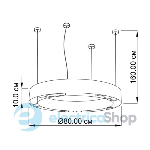 Люстра ImperiumLight 2741580.01.01 Linkor